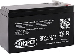 Аккумулятор для ИБП Kiper GP-1272 F2 (12В/7.2 А·ч) - фото