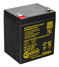 Аккумулятор для ИБП Kiper HR-1221W F2 (12В/5.5 А·ч) - фото