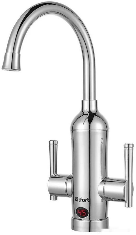 Проточный электрический водонагреватель-кран Kitfort КТ-4030 - фото