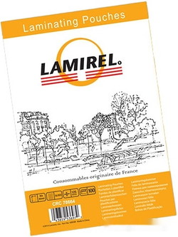 Пленка для ламинирования Lamirel 75x105 мм, 125 мкм, 100 л LA-78663 - фото