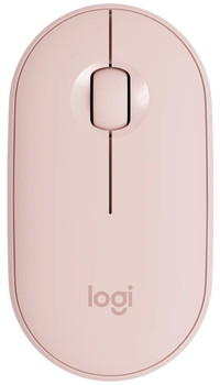 Мышь Logitech M350 Pebble (розовый) - фото