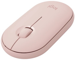 Мышь Logitech M350 Pebble (розовый) - фото2