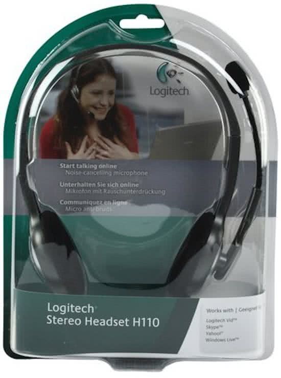Компьютерная гарнитура Logitech Stereo Headset H110