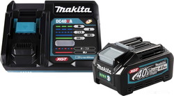 Аккумулятор с зарядным устройством Makita DC40RA + BL4040 191J67-0 (40В/4 Ah + 40В) - фото