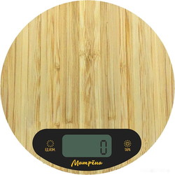 Кухонные весы Матрена MA-038 (бамбук) - фото