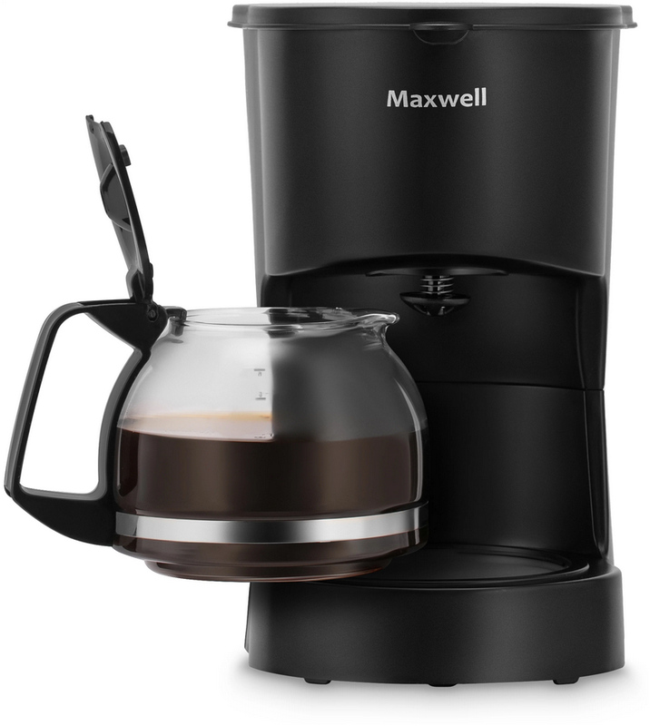 Кофеварка Maxwell MW-1657 BK - фото2