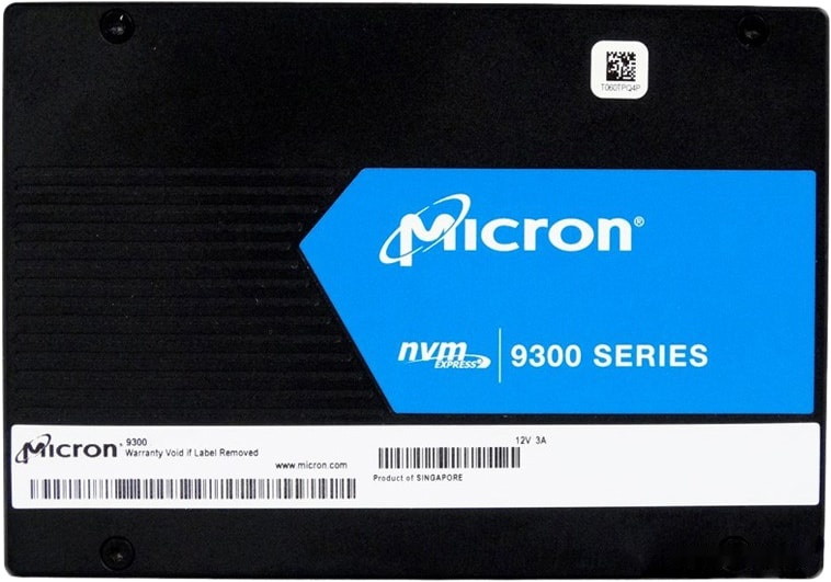 SSD MICRON 9300 Max 12.8TB MTFDHAL12T8TDR-1AT1ZABYY - фото