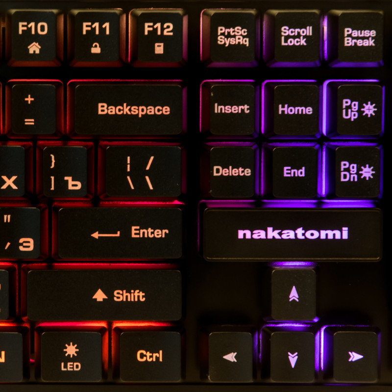 Клавиатура Nakatomi KG-23U (черный) - фото5