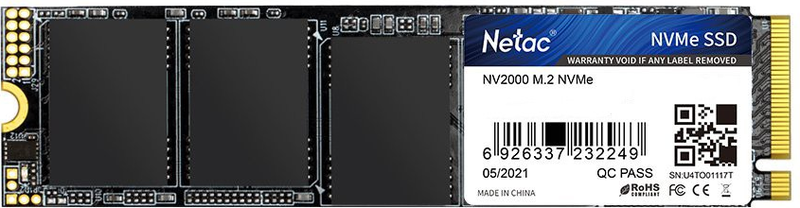SSD Netac NV2000 1Tb NT01NV2000-1T0-E4X