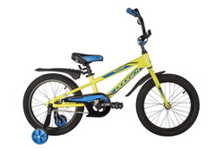 Детский велосипед Novatrack Dodger 16 2022 165ADODGER.GN22 (зеленый) - фото