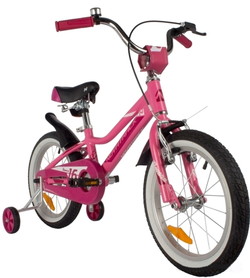 Детский велосипед Novatrack Novara 16 2022 165ANOVARA.PN22 (розовый) - фото2