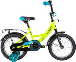 Детский велосипед Novatrack Vector 12 123VECTOR.GN20 (салатовый/черный, 2020) - фото