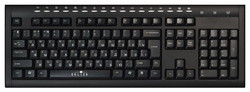Клавиатура Oklick 130 M Multimedia Keyboard Black PS/2 - фото