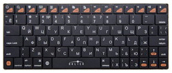 Клавиатура Oklick 840S Wireless Keyboard Black Bluetooth - фото
