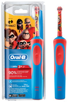 Электрическая зубная щетка Oral-B Stages Power Incredibles 2 (D12.513.K) - фото2