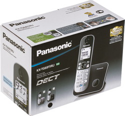 Радиотелефон Panasonic KX-TG6811 B - фото2