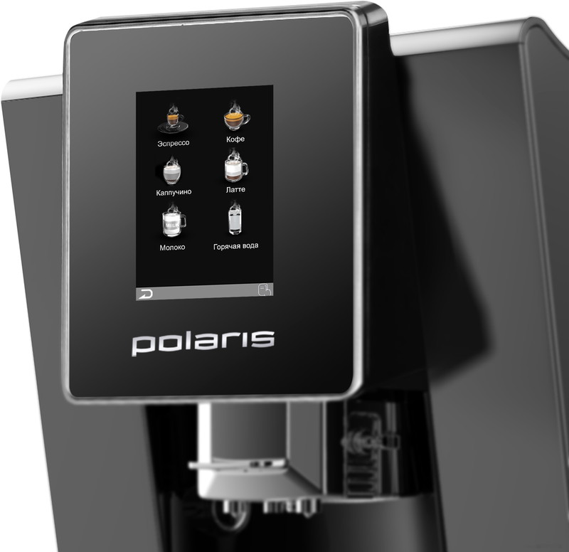 Эспрессо кофемашина Polaris PACM 2060AC (черный)