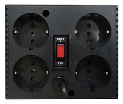 Стабилизатор Powercom TCA-1200 (Black) - фото2