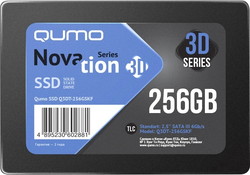 SSD Qumo Novation 3D TLC 256GB Q3DT-256GSKF - фото