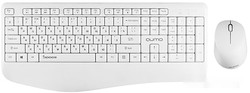 Клавиатура + мышь Qumo Space (белый) - фото