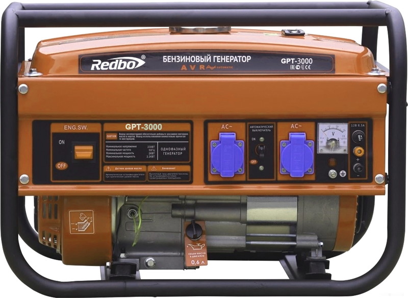 Бензиновый генератор Redbo GPT-3000