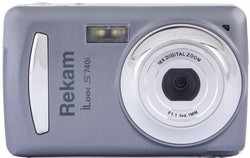 Фотоаппарат REKAM iLook S740i (темно-серый) - фото