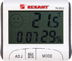 Термогигрометр Rexant 70-0511 - фото