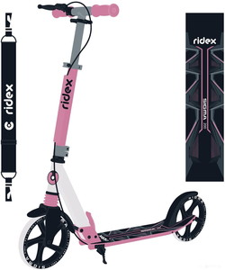 Самокат Ridex Sigma (белый/розовый) - фото
