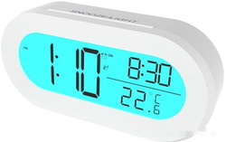 Настольные часы Ritmix CAT-110 (белый) - фото