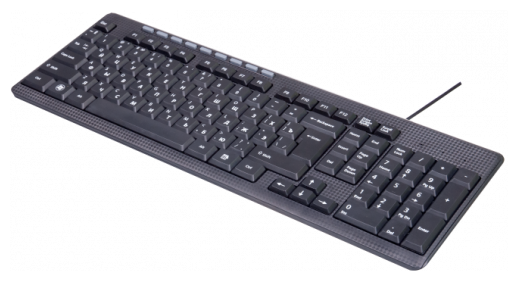Клавиатура Ritmix RKB-155 Black USB - фото2