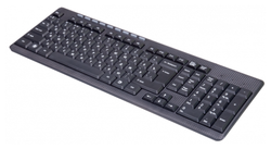 Клавиатура Ritmix RKB-255W Black USB - фото2