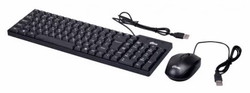 Клавиатура + мышь Ritmix RKC-010 Black USB - фото