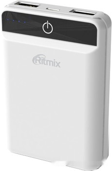 Внешний аккумулятор Ritmix RPB-10003L (белый) - фото