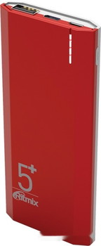 Портативное зарядное устройство Ritmix RPB-5002 (красный) - фото