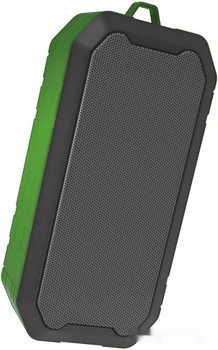 Беспроводная колонка Ritmix SP-350B (черный/зеленый) - фото