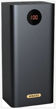 Портативное зарядное устройство Romoss PEA60 (черный) - фото