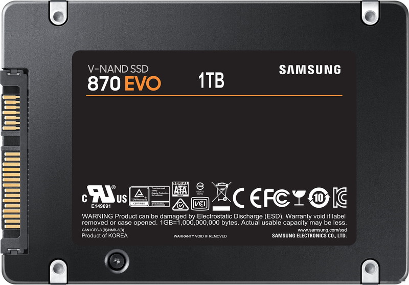 SSD Samsung 870 Evo 1TB MZ-77E1T0BW - фото2