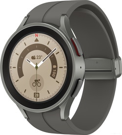 Умные часы Samsung Galaxy Watch 5 Pro 45 мм (серый титан) - фото
