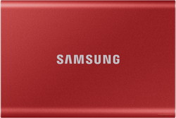 Внешний накопитель Samsung T7 1TB (красный) - фото