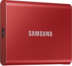 Внешний накопитель Samsung T7 1TB (красный) - фото2