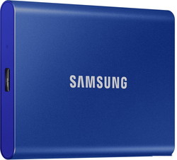 Внешний накопитель Samsung T7 1TB (синий) - фото2