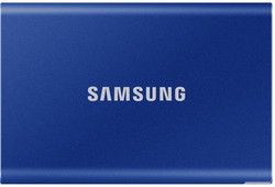 Внешний накопитель Samsung T7 2TB (синий) - фото