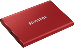 Внешний накопитель Samsung T7 500GB (красный) - фото
