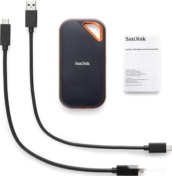 Внешний накопитель SanDisk Extreme Pro Portable V2 SDSSDE81-2T00-G25 2TB