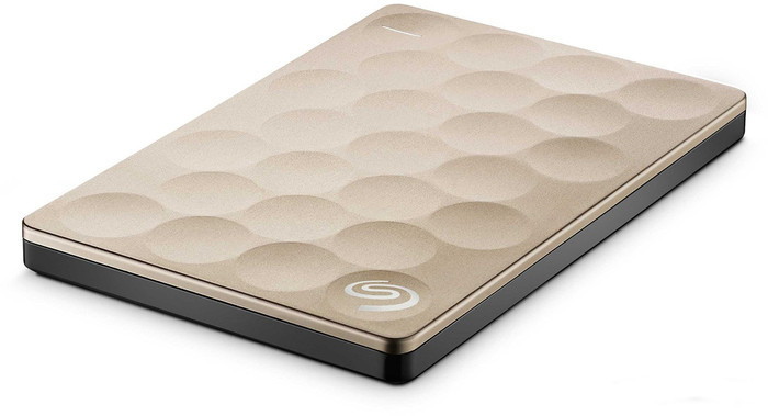 Внешний жёсткий диск Seagate Backup Plus Ultra Slim 1TB (Gold) - фото2