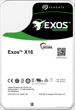 Жесткий диск Seagate Exos X16 12TB ST12000NM001G - фото