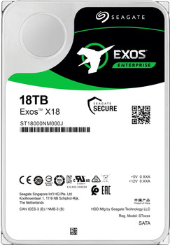 Жесткий диск Seagate Exos X18 18TB ST18000NM000J - фото