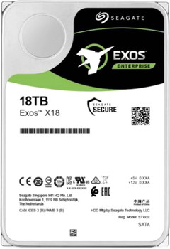 Жесткий диск Seagate Exos X18 18TB ST18000NM004J - фото