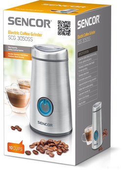 Электрическая кофемолка Sencor SCG 3050SS - фото2