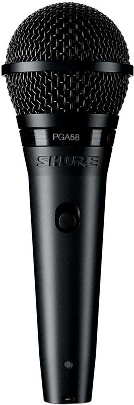 Ручной микрофон Shure PGA58-XLR-E - фото